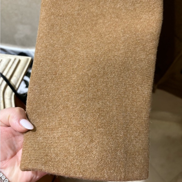 J.Crew Italian Stadium Cloth Wool (Cocoon coat in heather sandstone, size 20) - Picture 8 of 11